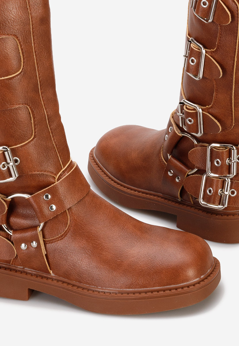 Ботуши момичета Radella кафяв