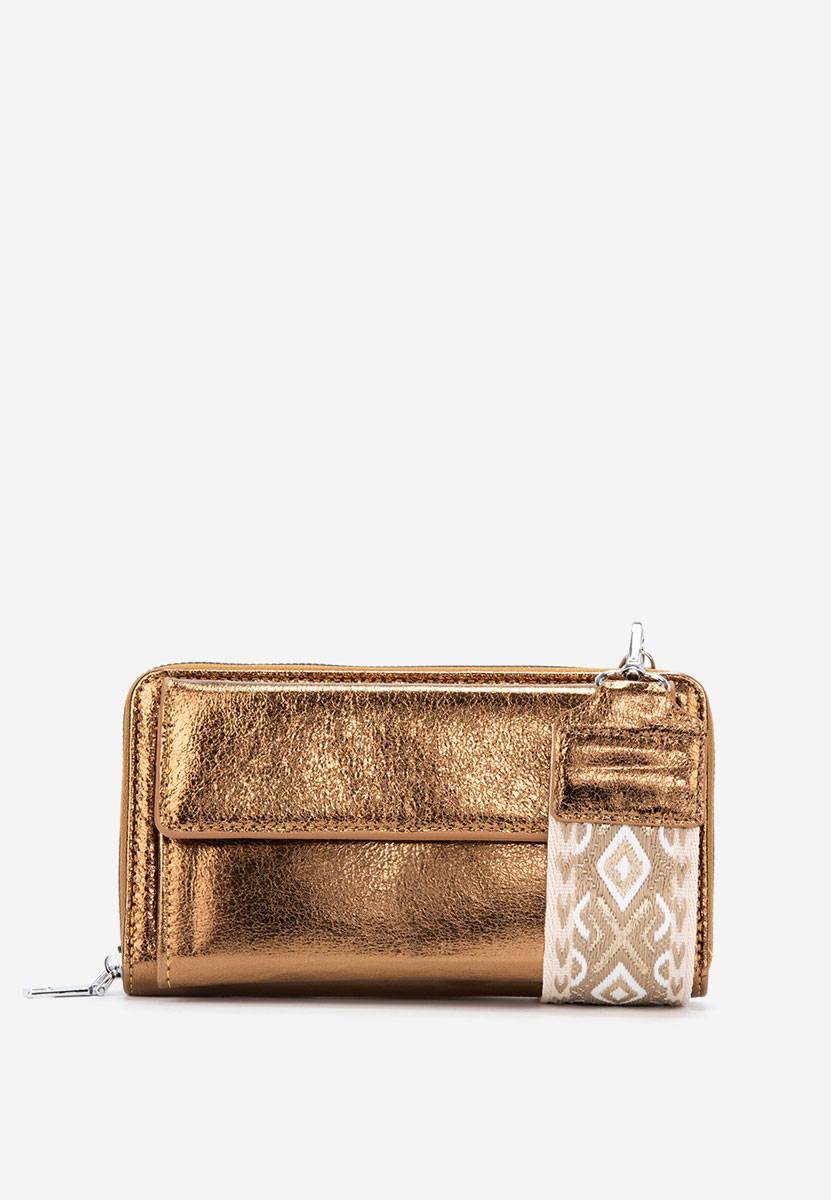 Клъч чанта Liada меден