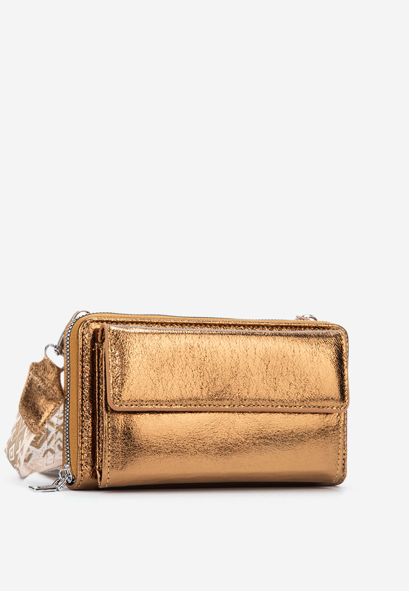 Клъч чанта Liada меден