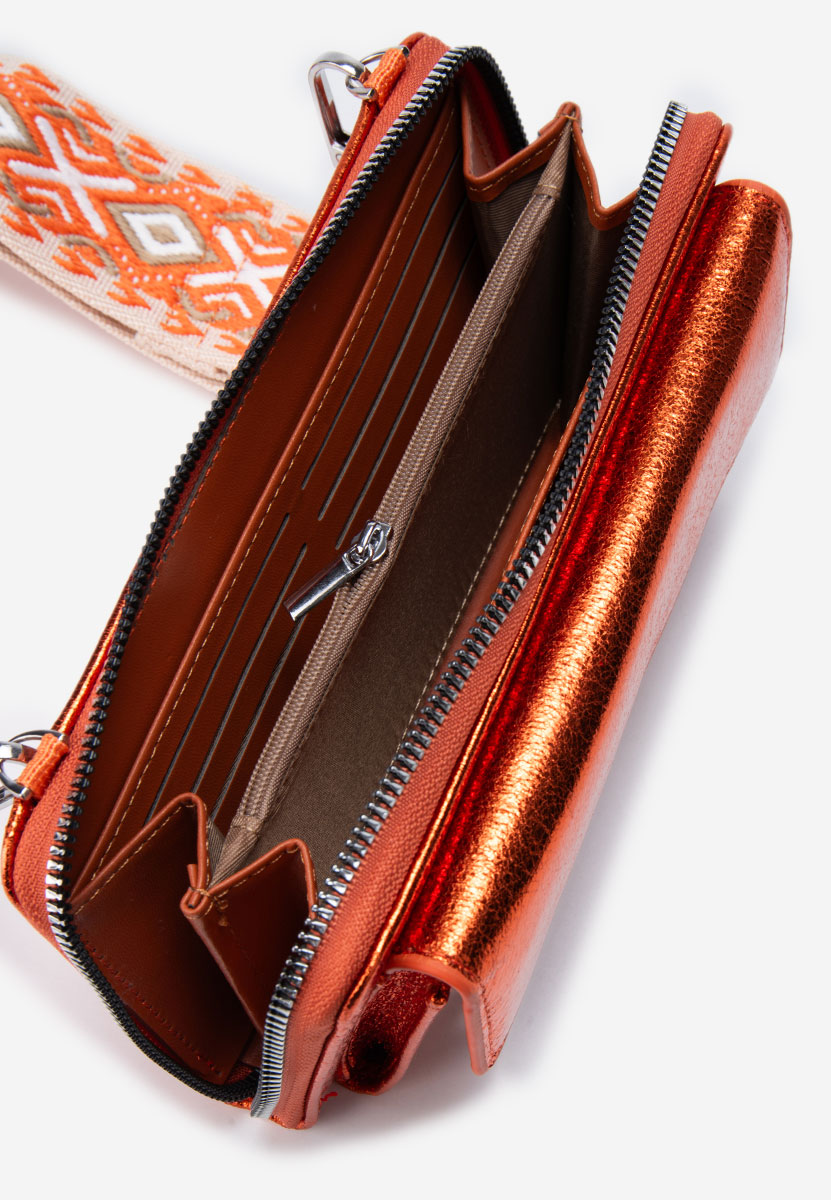 Клъч чанта Liada портокал