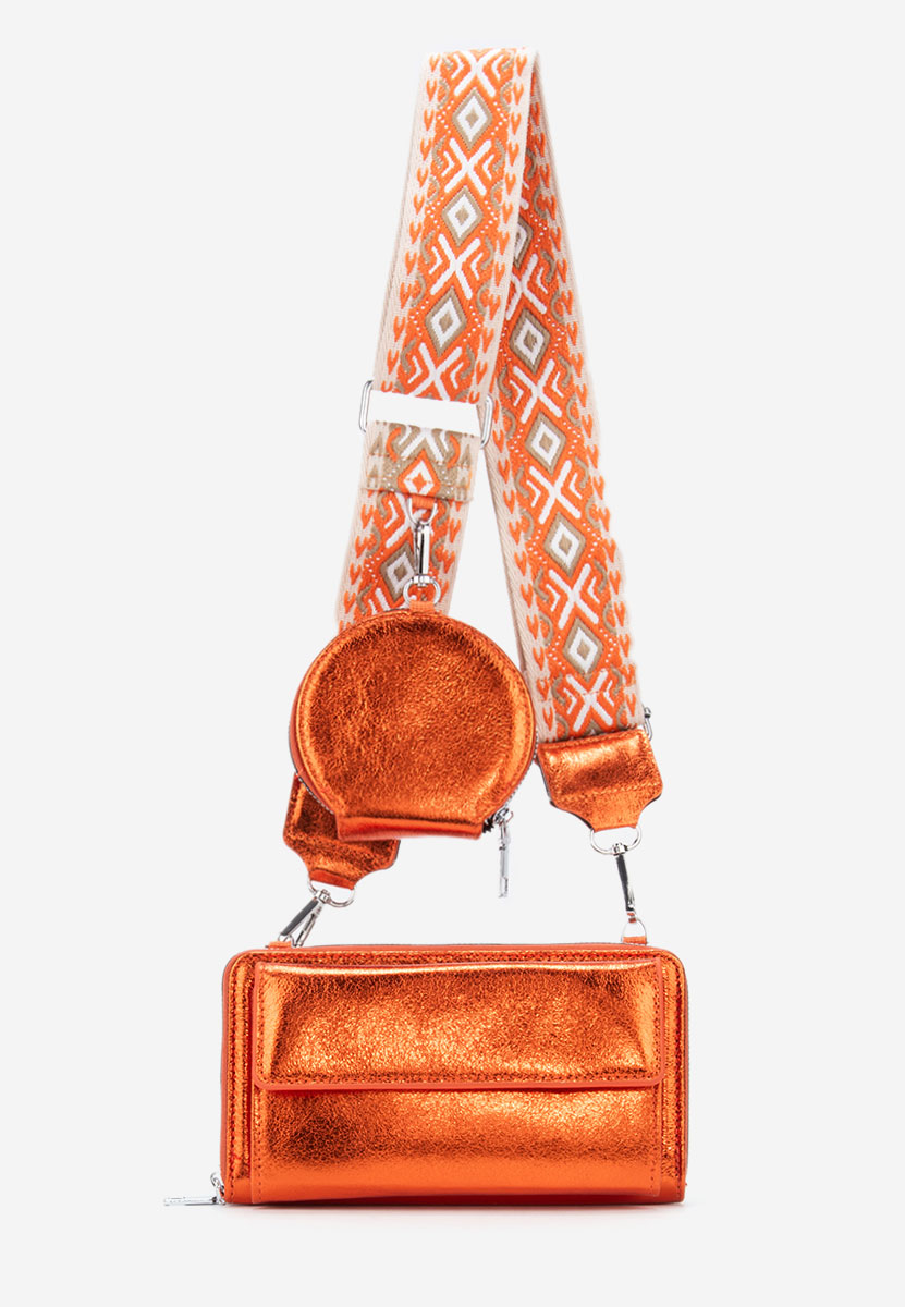 Клъч чанта Liada портокал