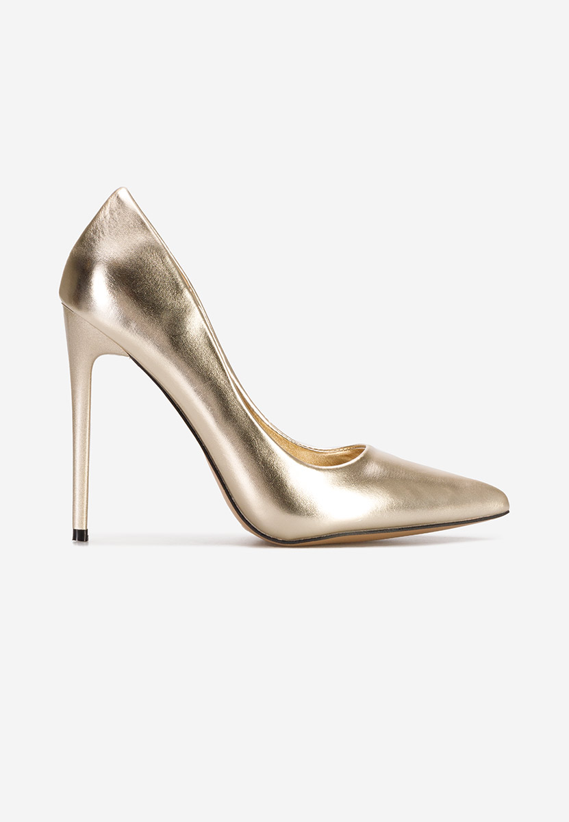 Обувки стилето Zahara златен