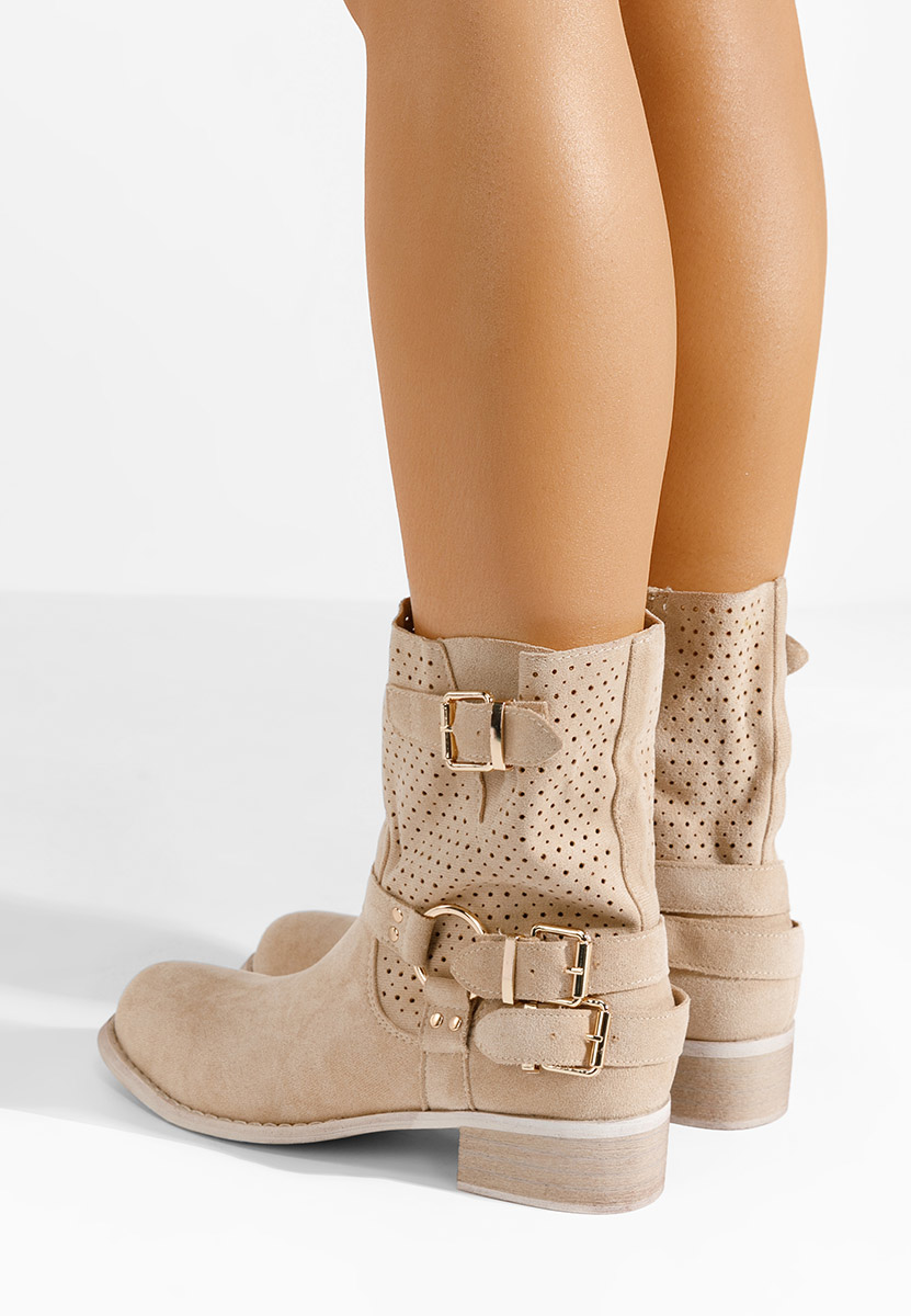 Дамски боти Daiela V2 бежов