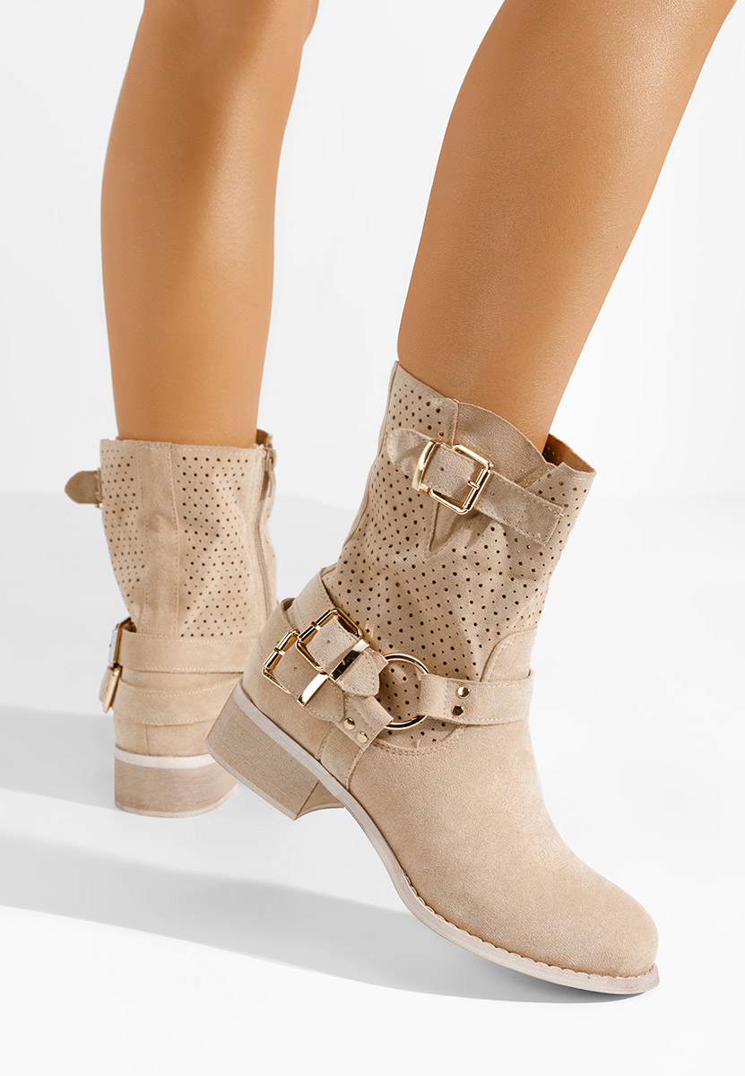 Дамски боти Daiela V2 бежов