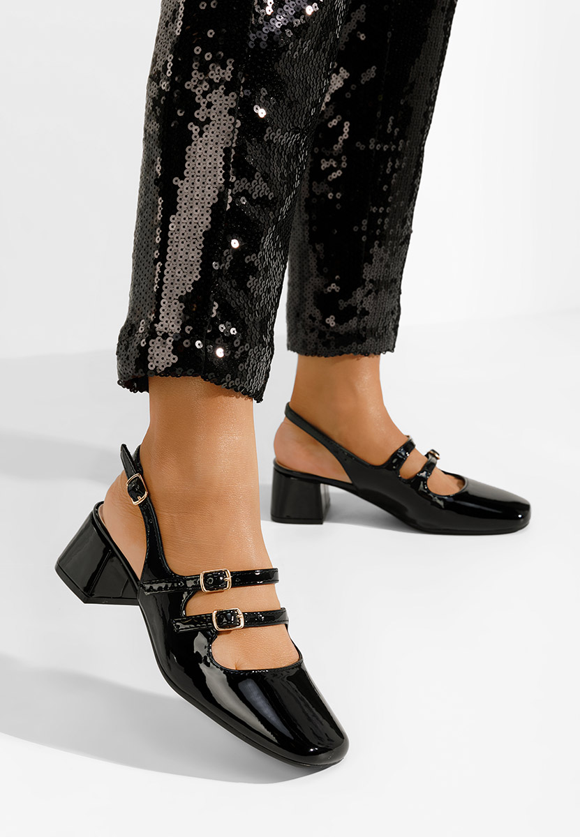 Обувки на ток Sivida V2 черни