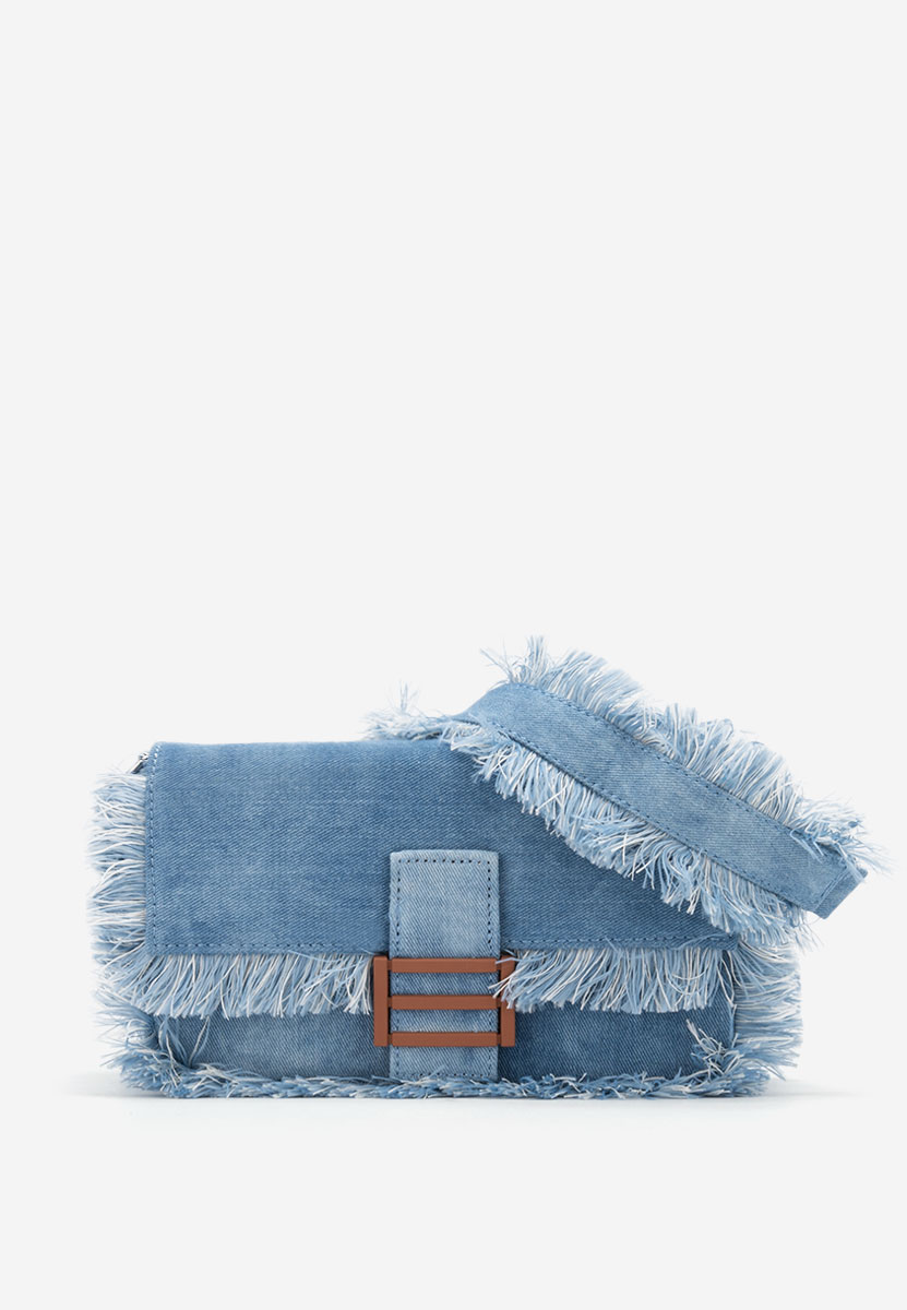 Чанта тип плик Deidria синя