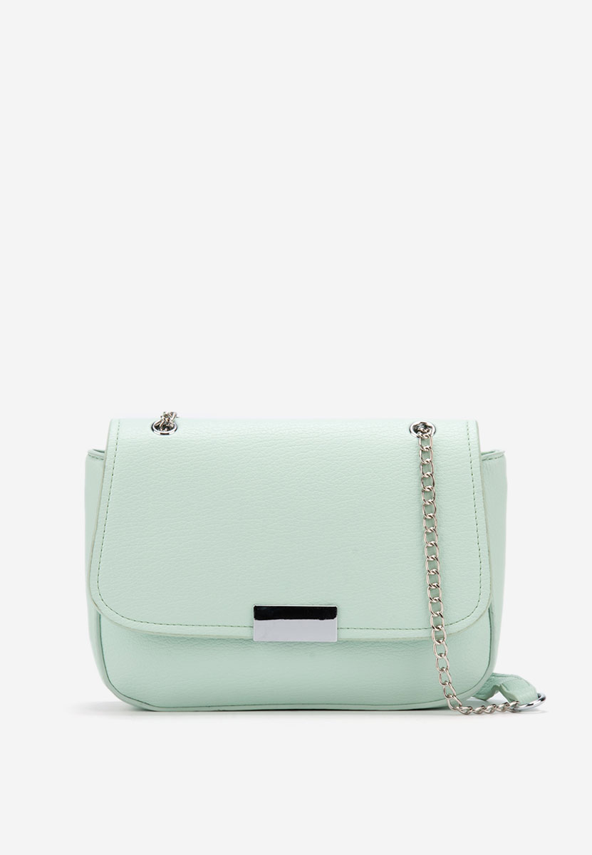 чанта за рамо Esara тюркоазена