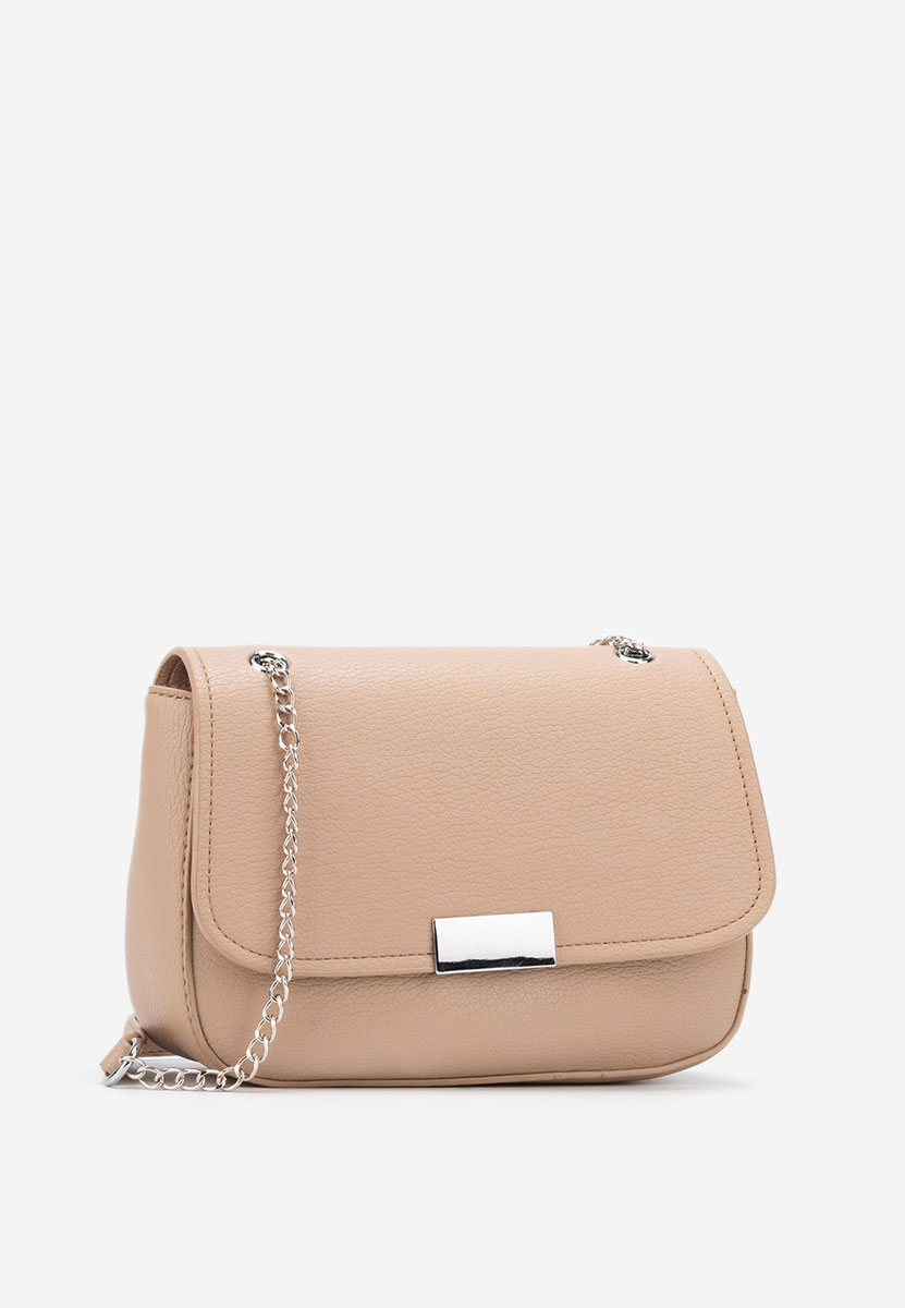 чанта за рамо Esara каки