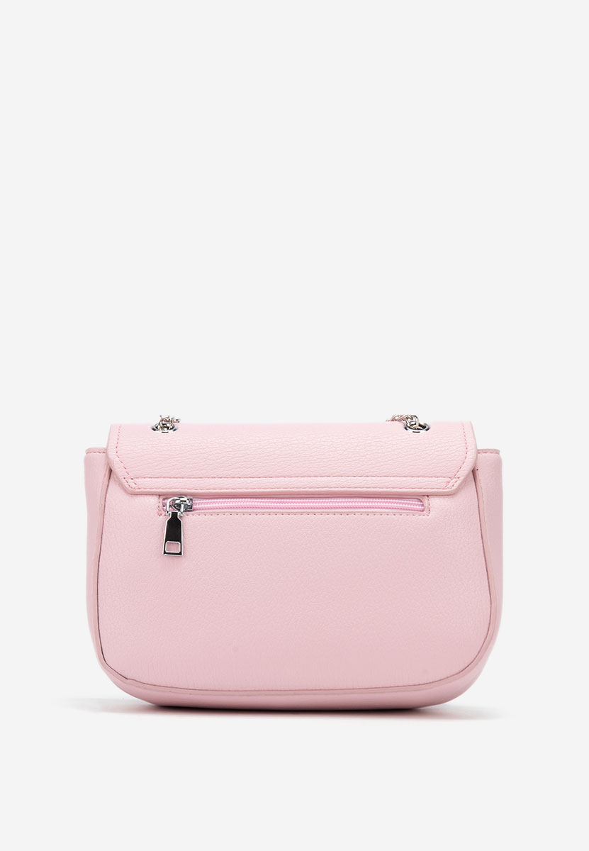 чанта за рамо Esara розова