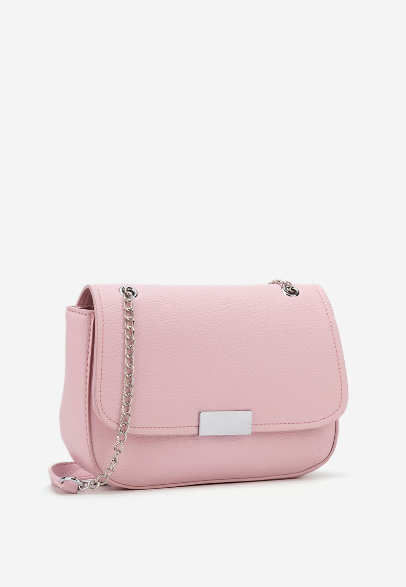 чанта за рамо Esara розова