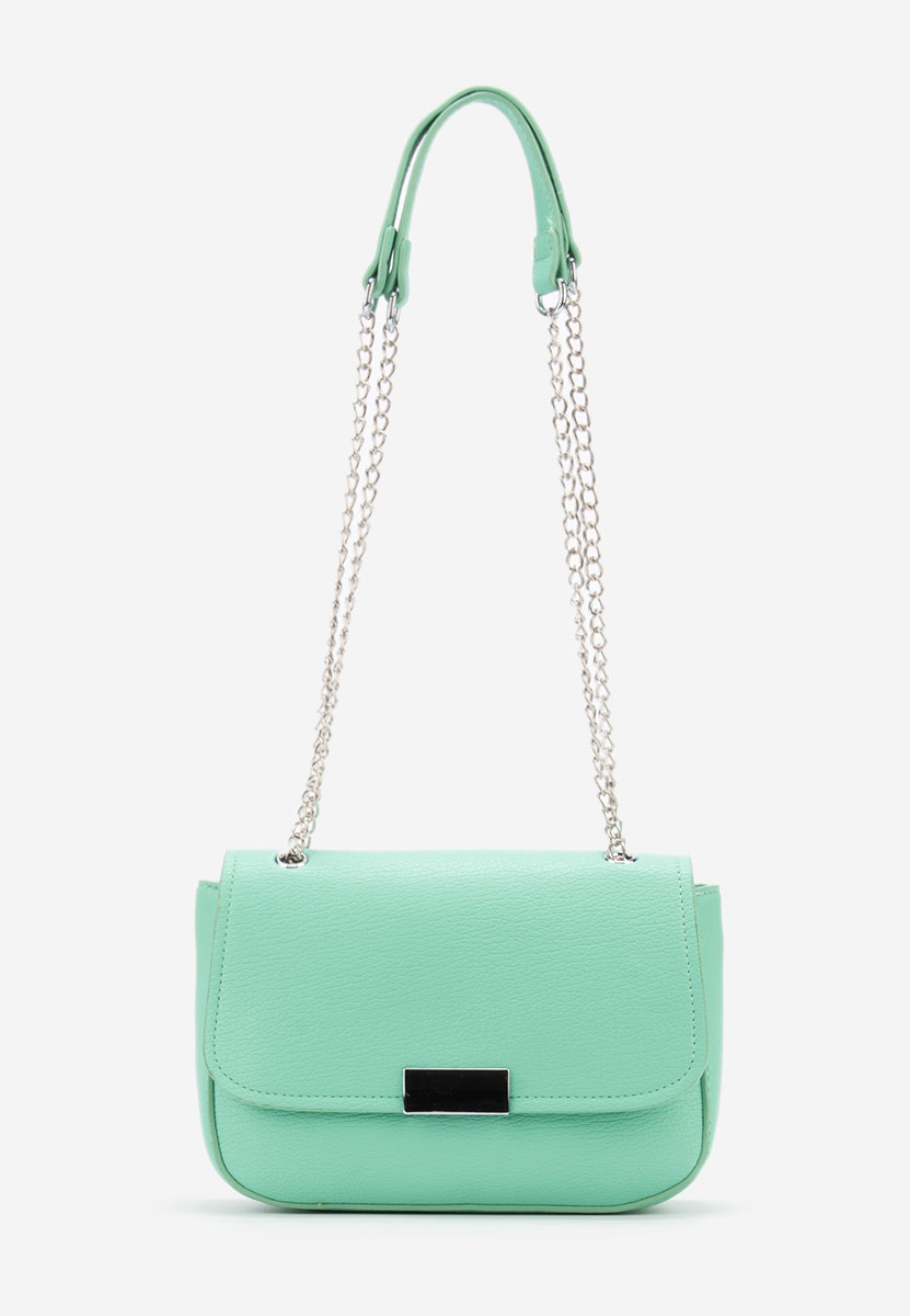 чанта за рамо Esara зелена