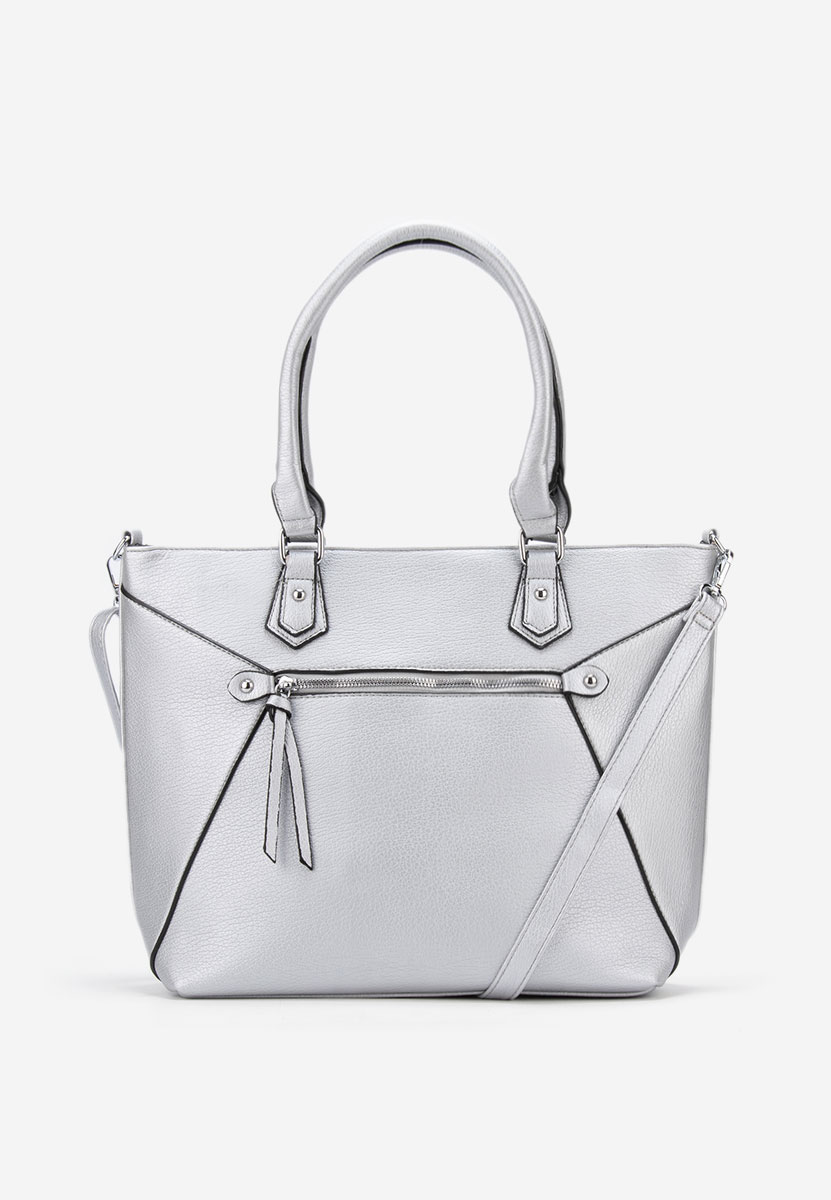 Ръчна чанта Chade сребриста