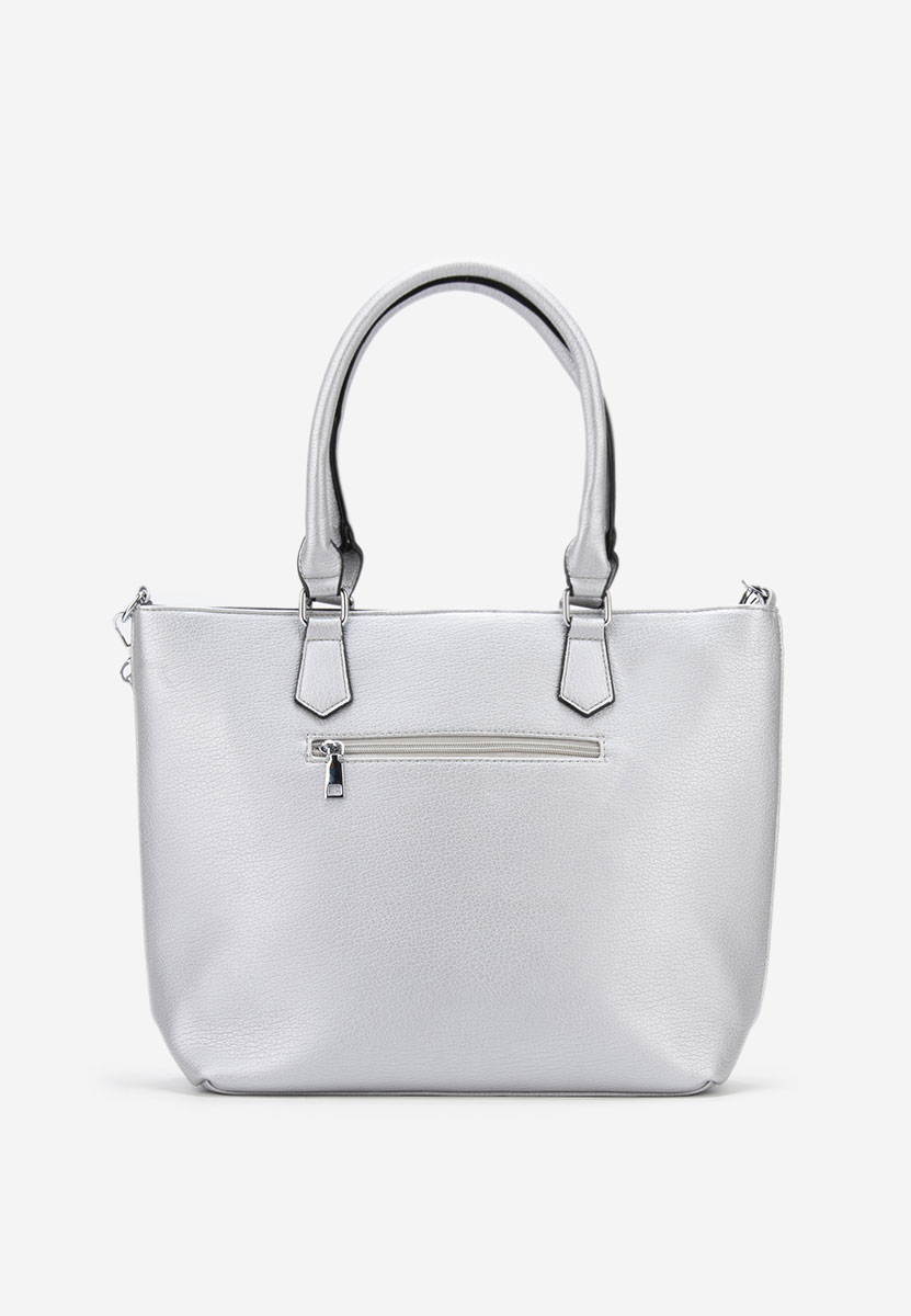 Ръчна чанта Chade сребриста