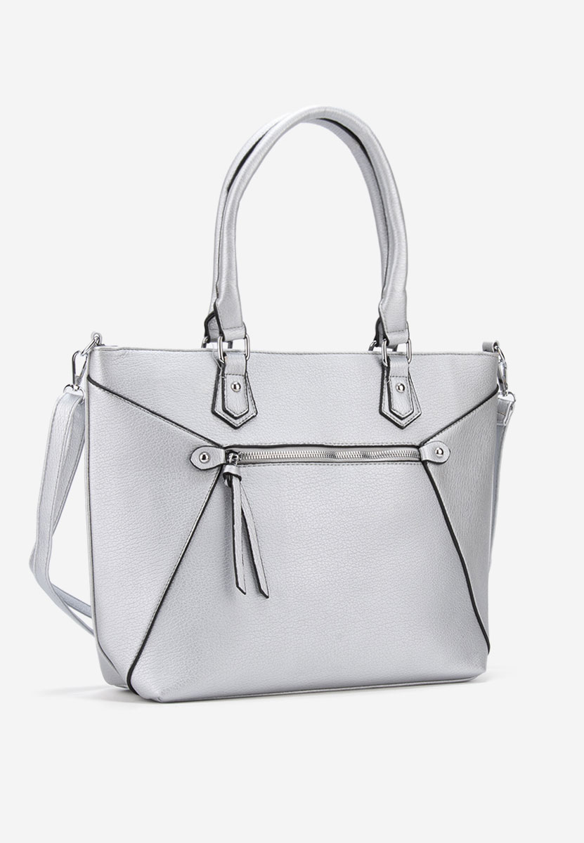 Ръчна чанта Chade сребриста