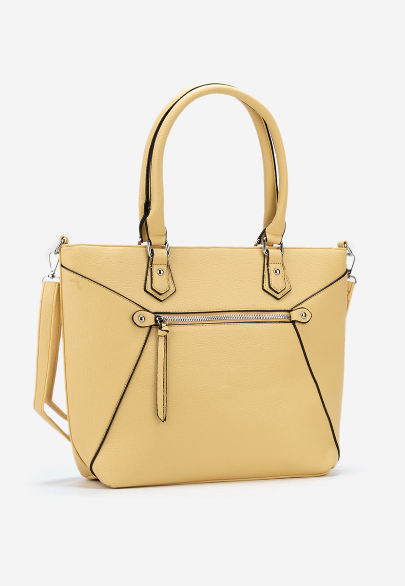 Ръчна чанта Chade жълта