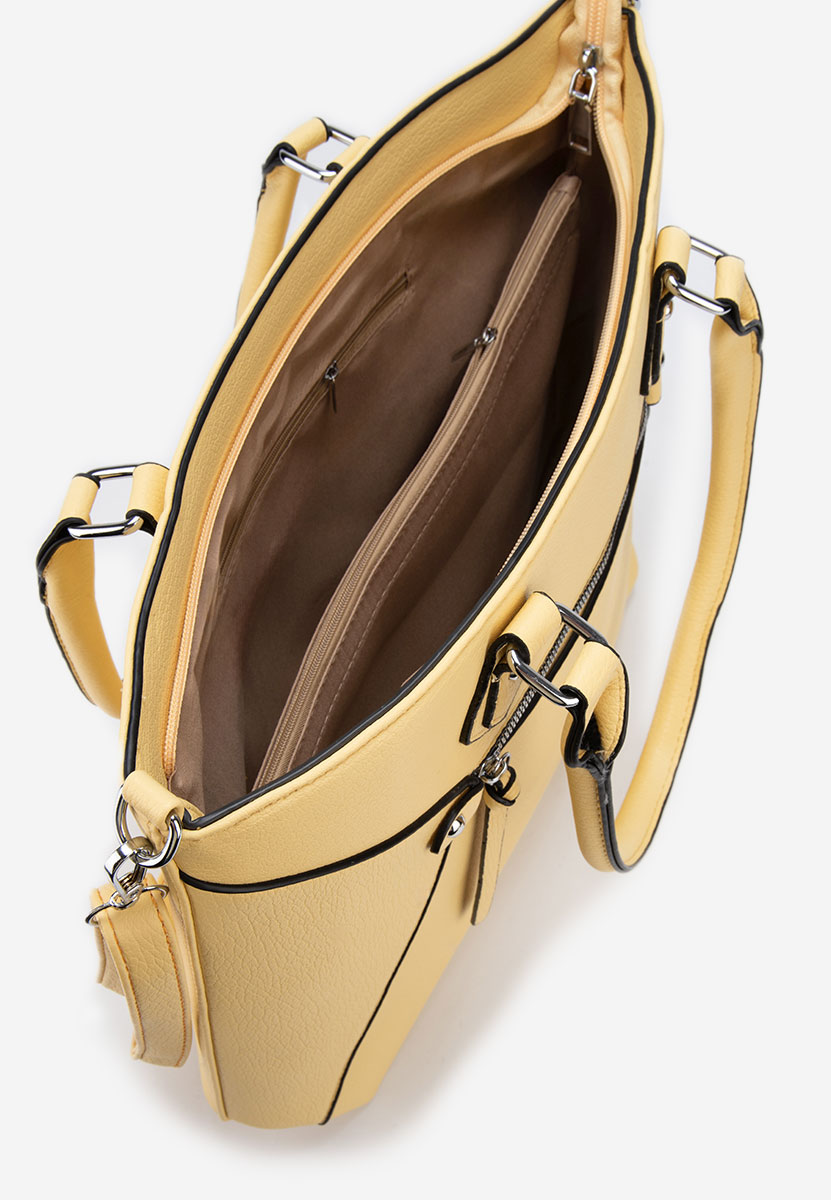 Ръчна чанта Chade жълта