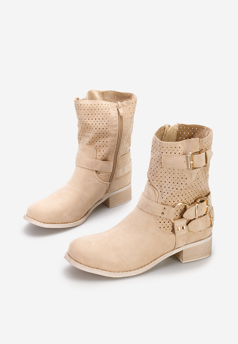 Дамски боти Daiela V2 бежов