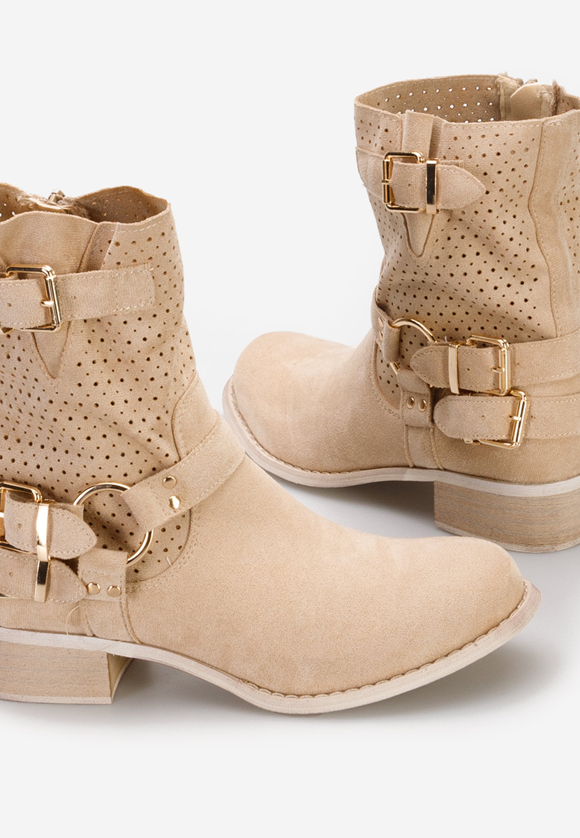 Дамски боти Daiela V2 бежов