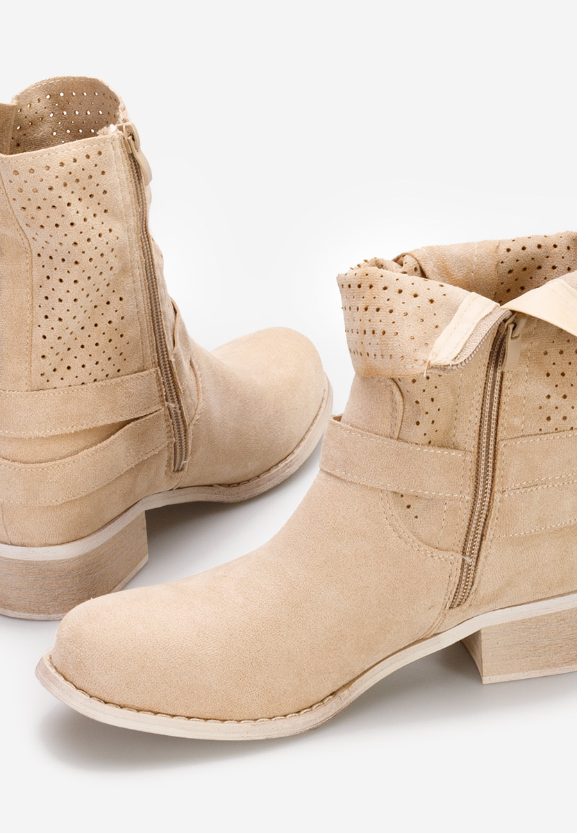 Дамски боти Daiela V2 бежов