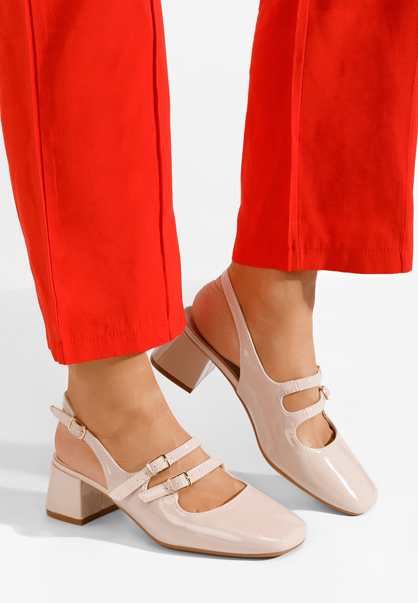 Обувки на ток Sivida V2 телесен цвят