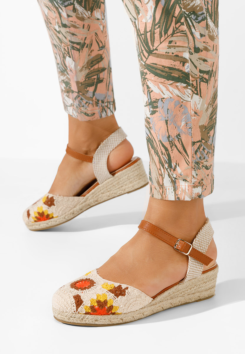 Дамски еспадрили Elioth бежов