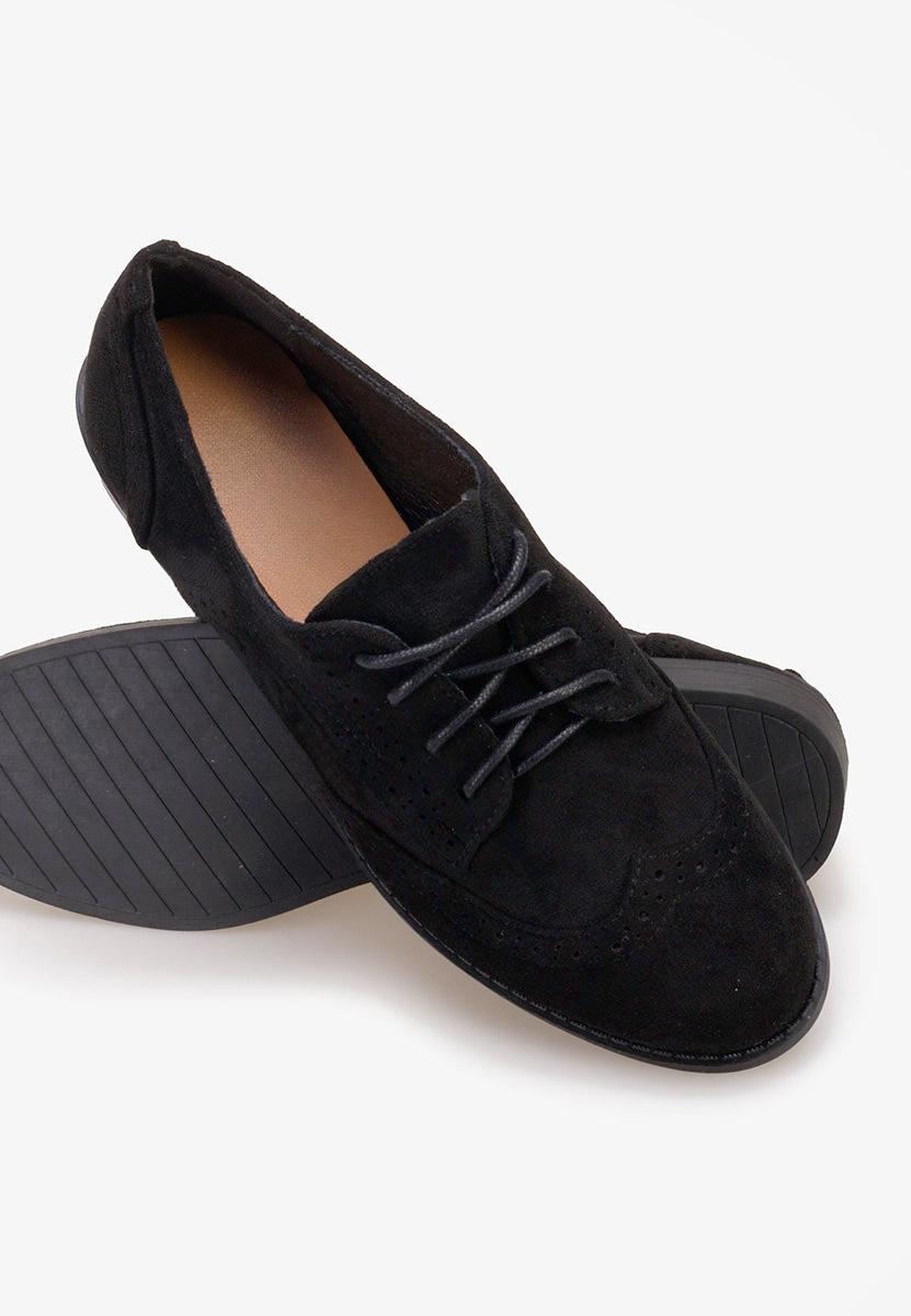 Дамски обувки brogue Rumelia черни