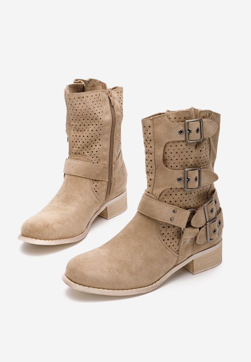 Дамски боти Daiela каки