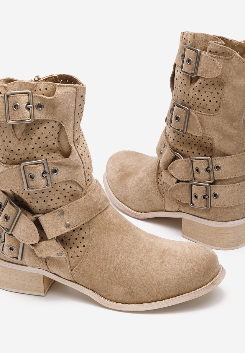 Дамски боти Daiela каки