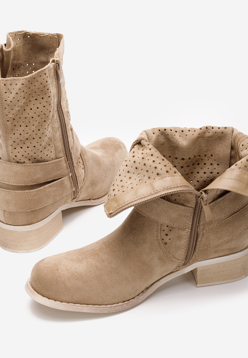 Дамски боти Daiela каки