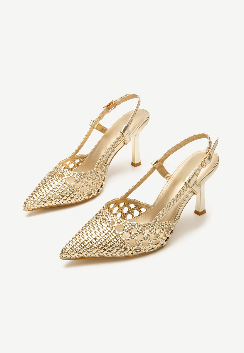 Обувки на ток Letira V2 златен