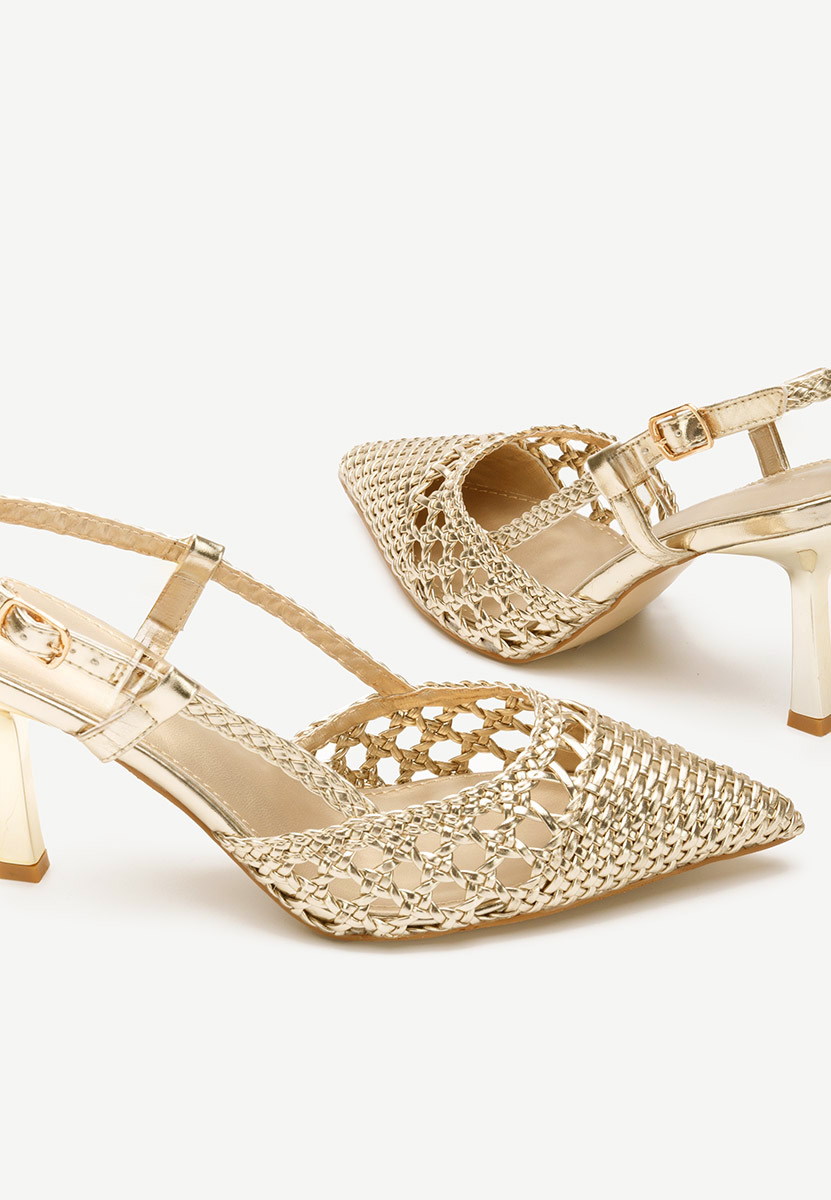 Обувки на ток Letira V2 златен