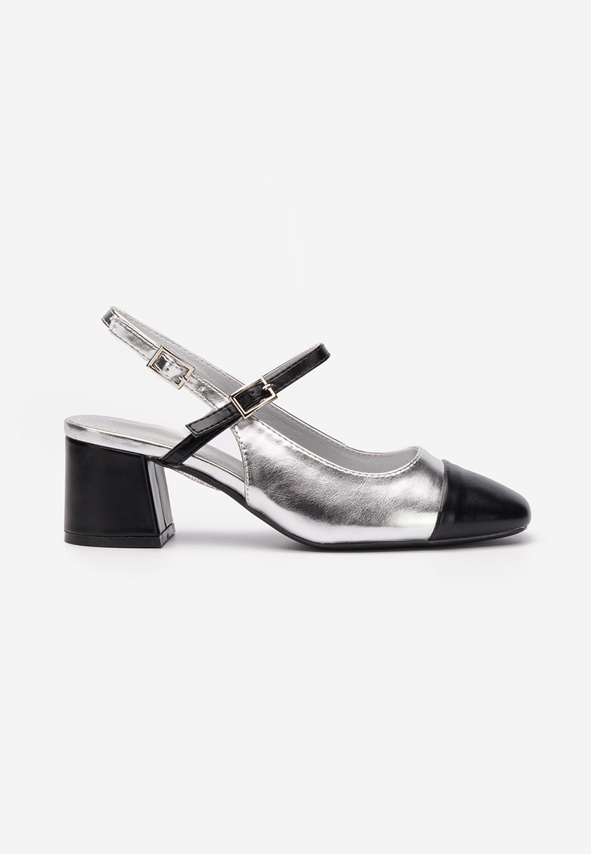 Oбувки с дебел ток Eriosa сив