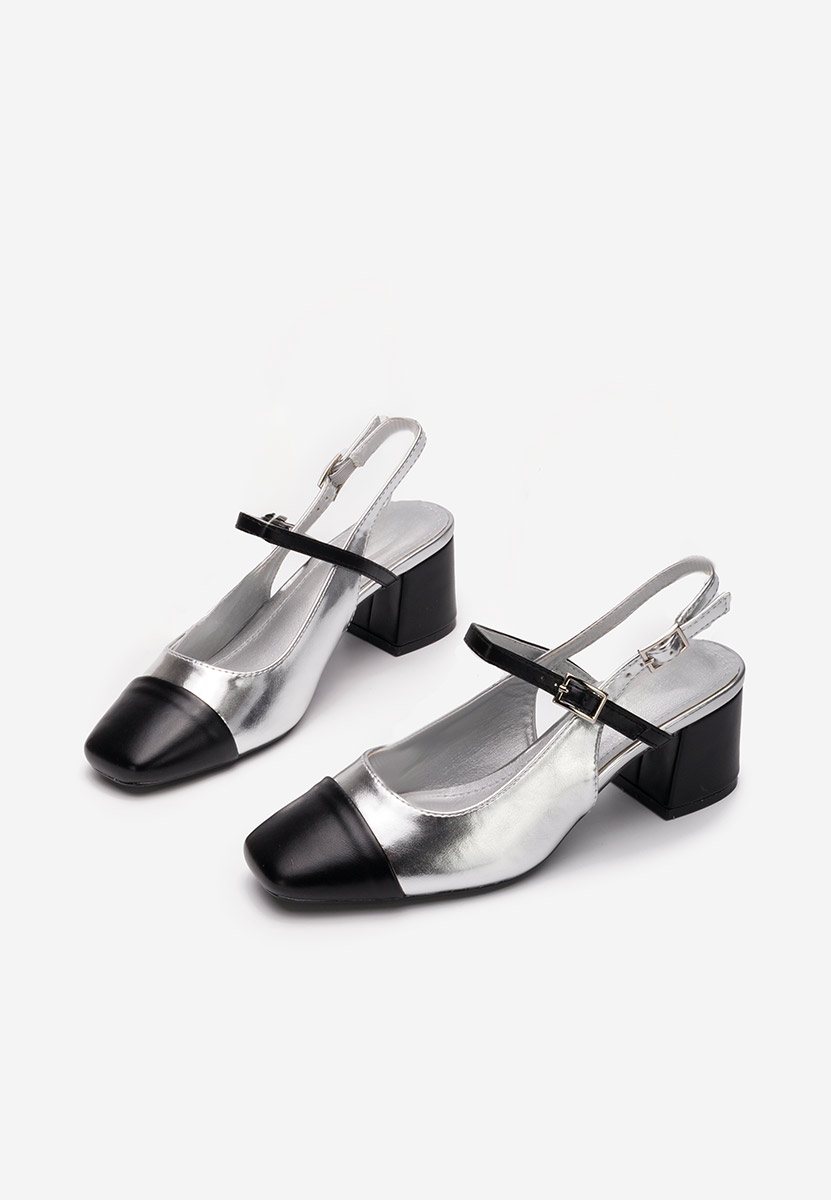 Oбувки с дебел ток Eriosa сив