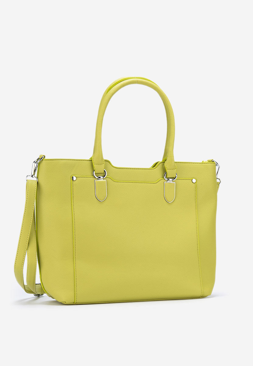 Ръчна чанта Soleina лайм
