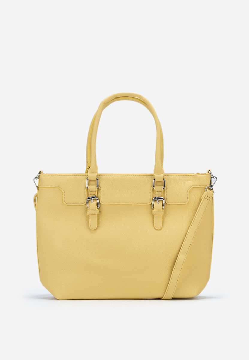 Ръчна чанта Simonea жълта