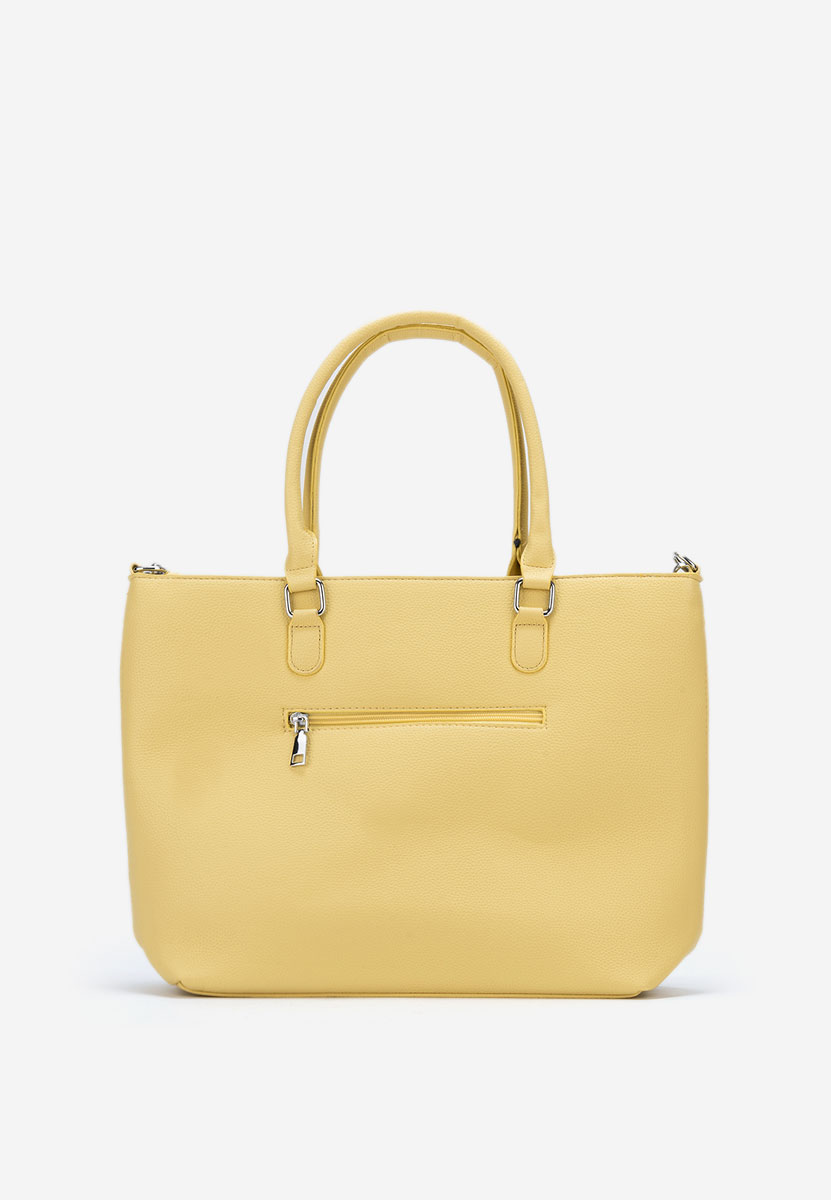 Ръчна чанта Simonea жълта