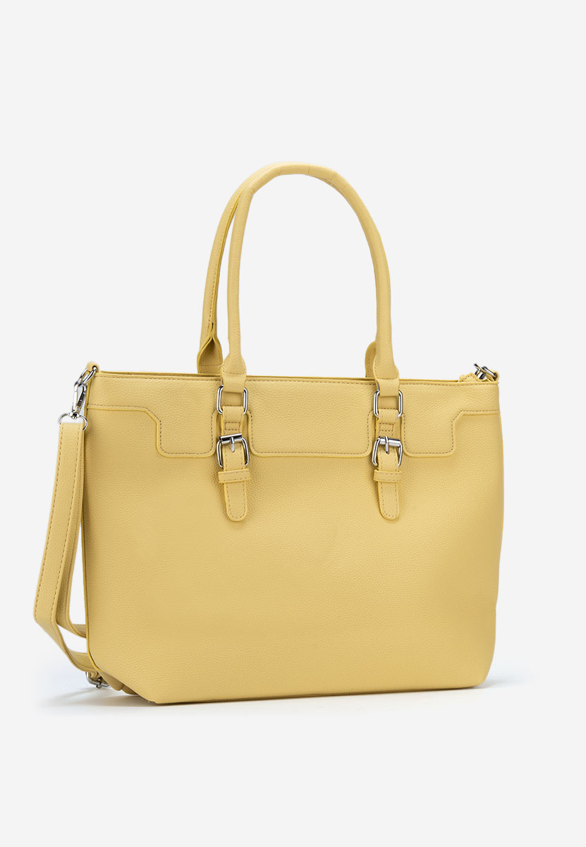 Ръчна чанта Simonea жълта