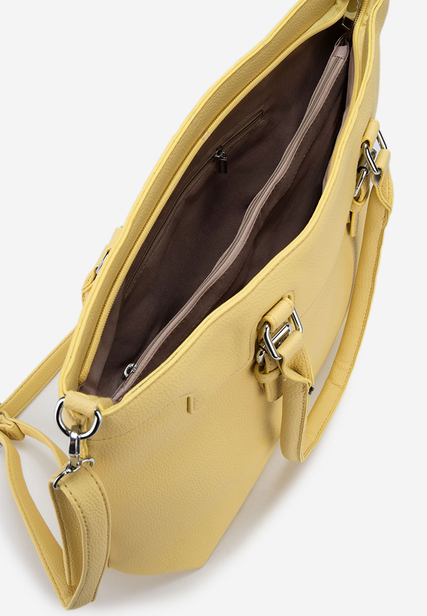 Ръчна чанта Simonea жълта