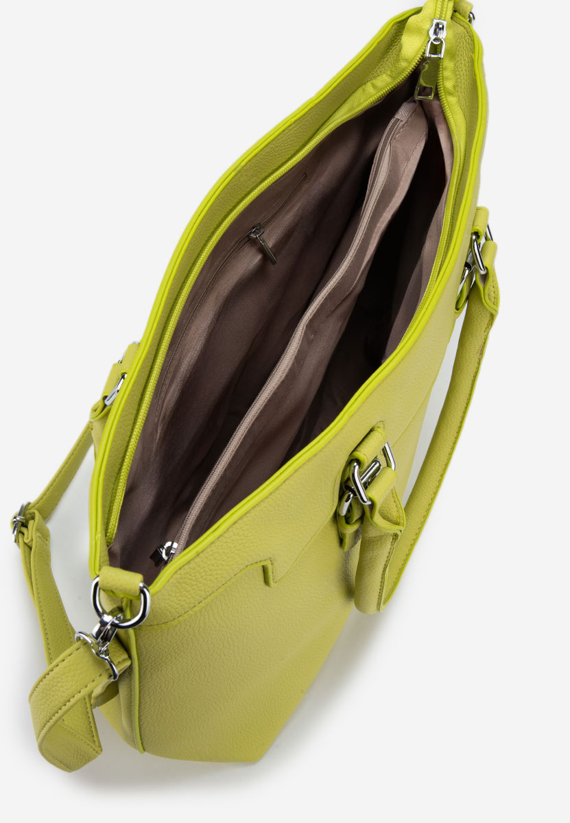 Ръчна чанта Simonea лайм