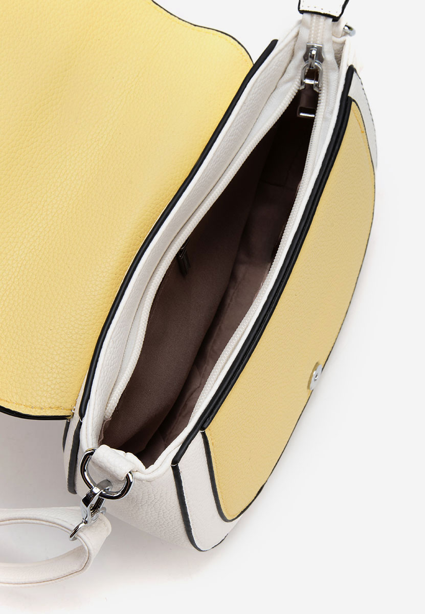 чанта за рамо Marnie V3 Бяла