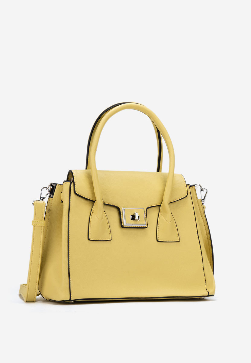 Ръчна чанта Heili жълта