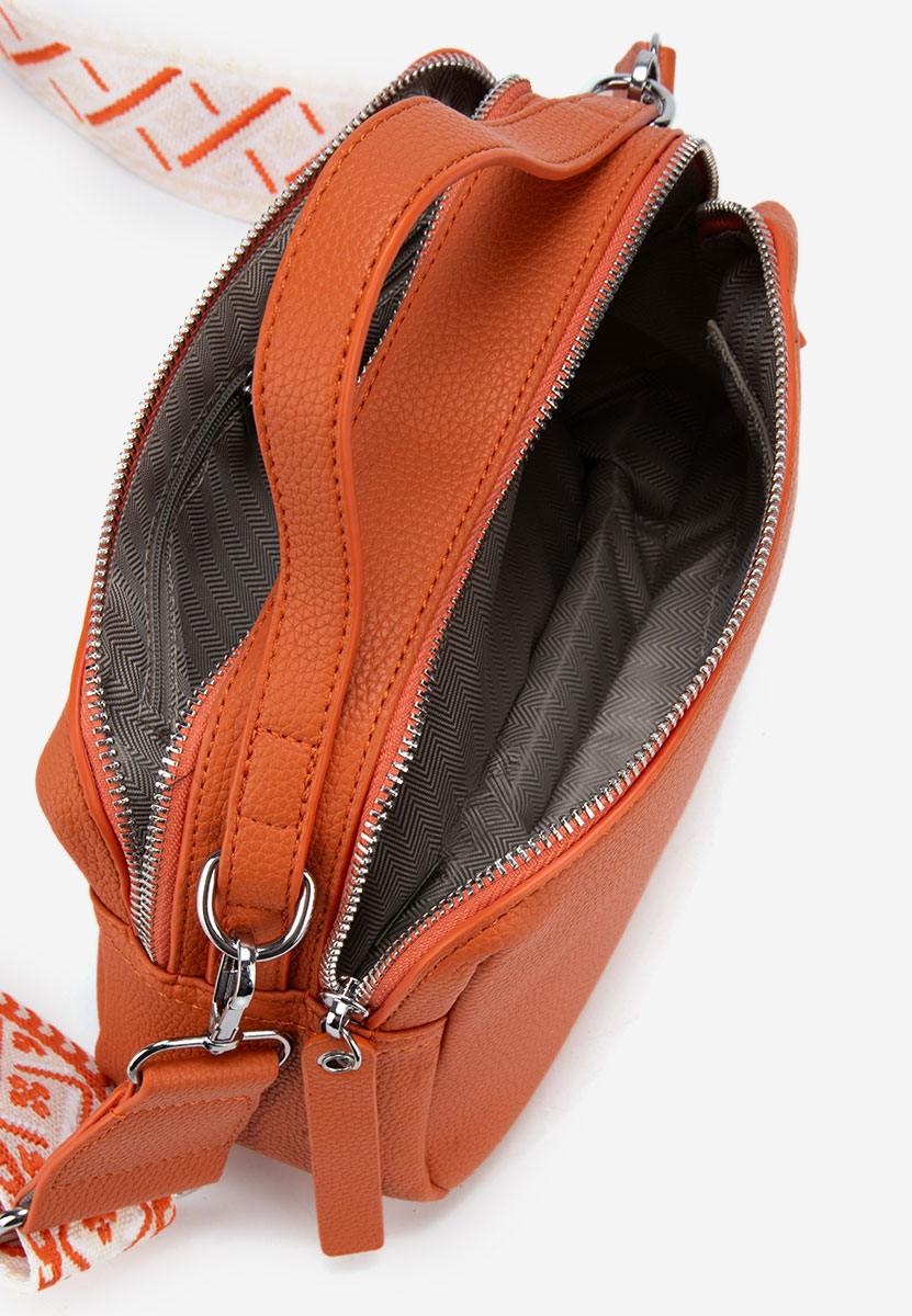 Чанта за през рамо Ryanna портокал