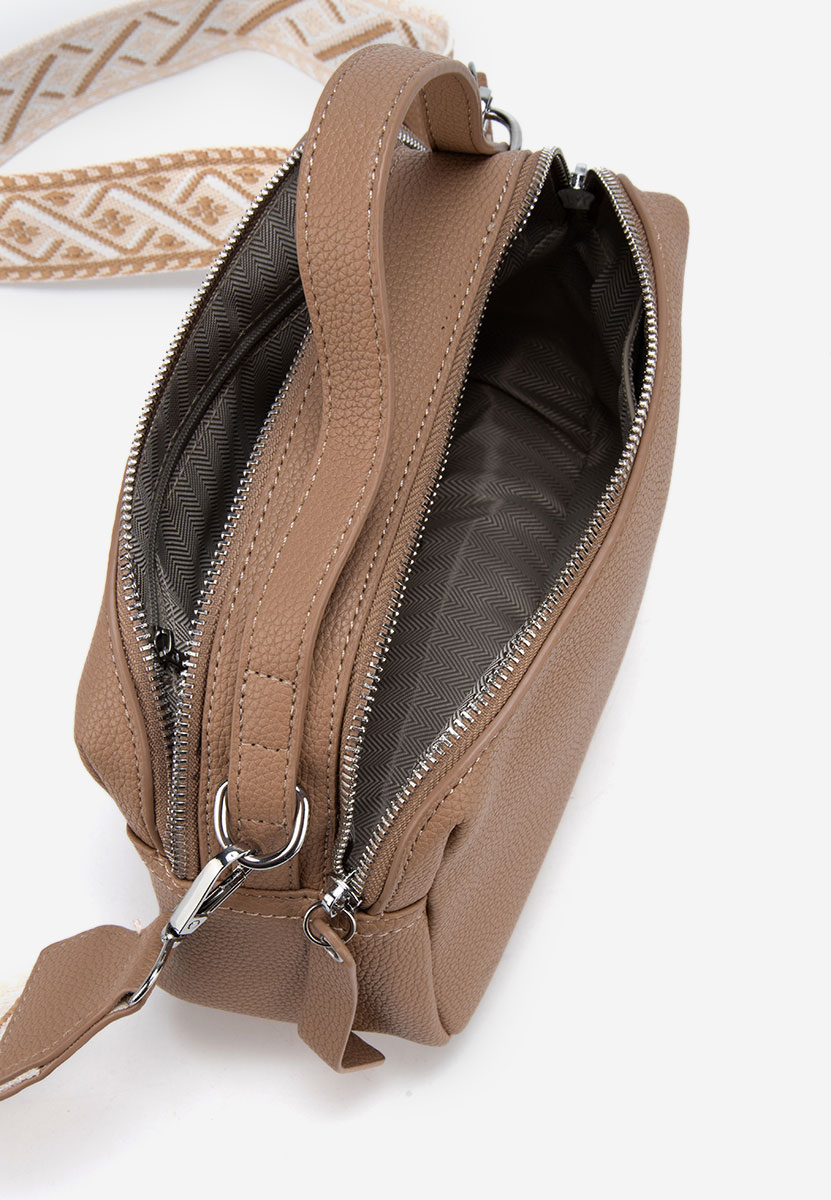 Чанта за през рамо Ryanna каки