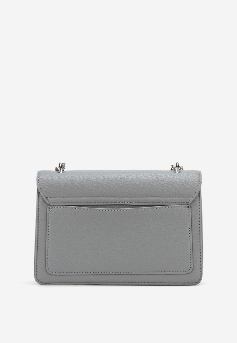 чанта за рамо Iuliana сива