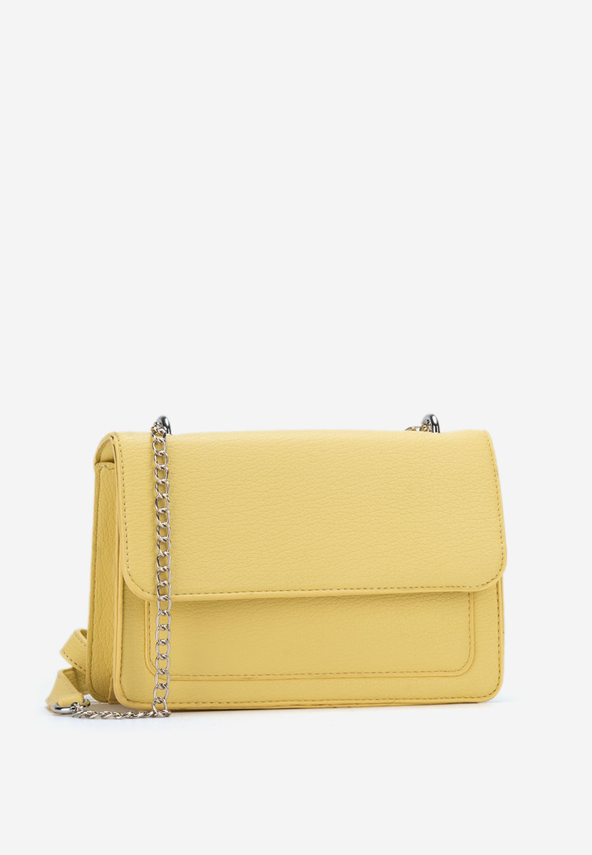 чанта за рамо Iuliana жълта