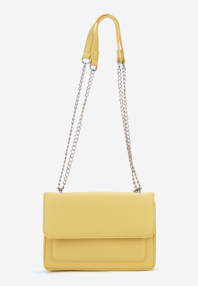 чанта за рамо Iuliana жълта