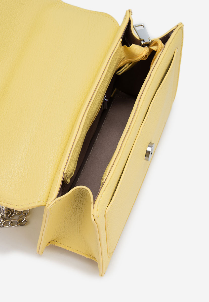 чанта за рамо Iuliana жълта