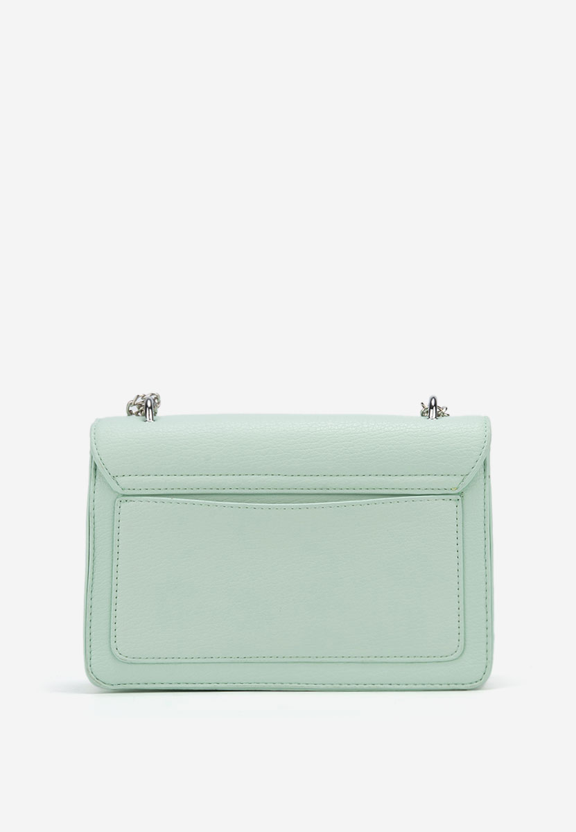 чанта за рамо Iuliana тюркоазена