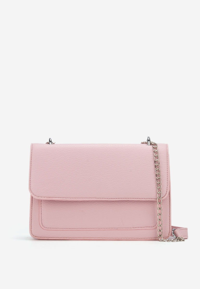 чанта за рамо Iuliana розова