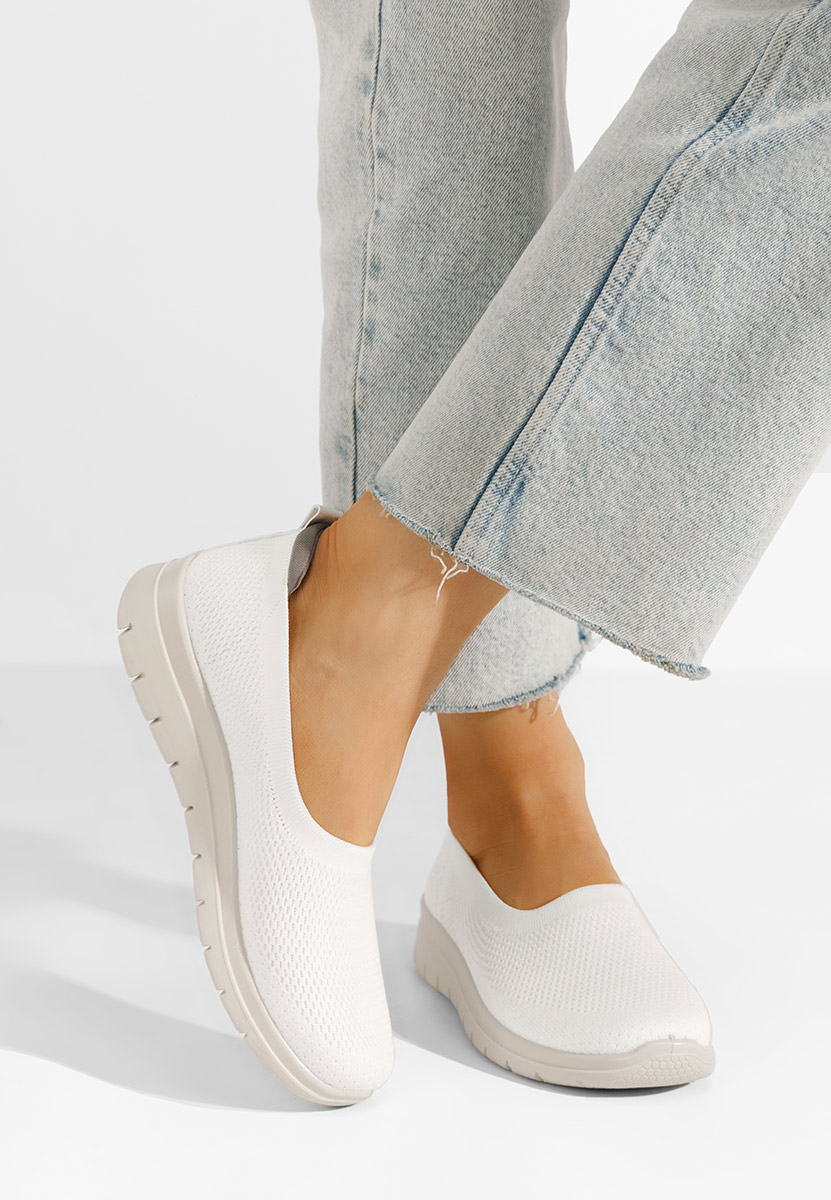 Дамски балерини Ramoni бели